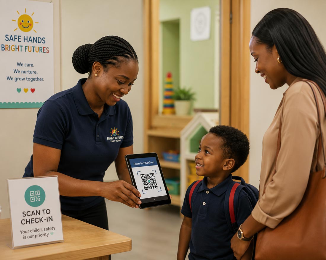 QR attendance scanning